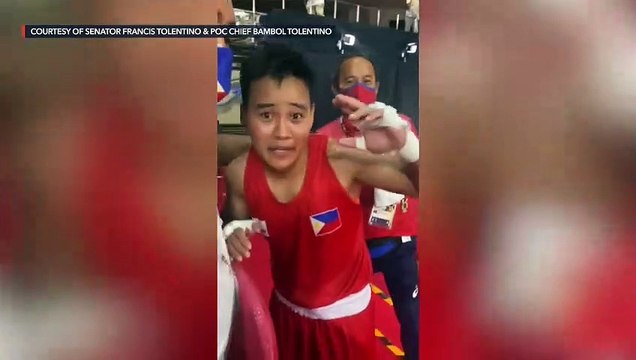 Nesthy Petecio thanks Senate as she nears Olympic boxing gold