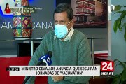 Hernando Cevallos: ministro de Salud asegura que Vacunatón seguirá bajo su gestión