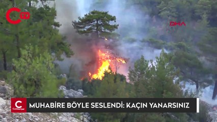Manavgat'taki yangında korkutan gelişme! 3 gündür devam ediyor