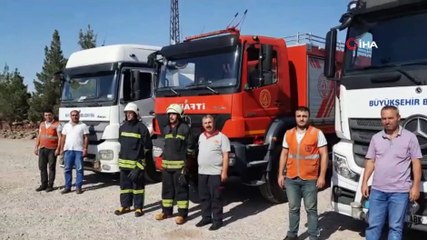 Diyarbakır'dan Osmaniye’deki yangın söndürme çalışmalarına destek