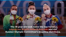 Suni Lee Wins Gold in Individual All-Around at the Tokyo Olympics