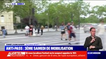 L'avenue des Champs-Élysées placée sous haute surveillance en cette journée de manifestations anti-pass sanitaire