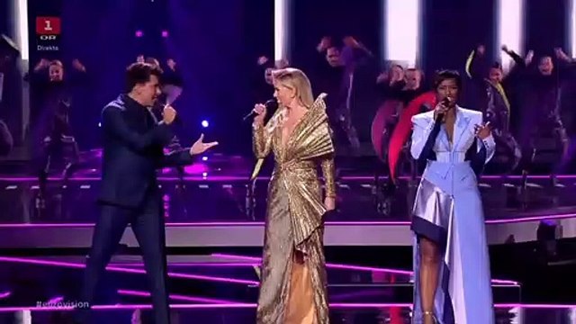 Flag Parade med de 26 finale deltager & Pieter Gabriel - Venus | Eurovision Song Contest 2021 | DR1 - Danmarks Radio