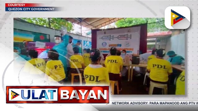 Higit 500 PDLs sa QC female dormitory, nabakunahan na