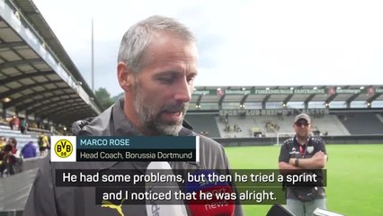 Haaland 'killing' Rose in Dortmund mix-up