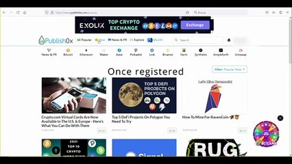 Earn cryptocurrencies with just one click