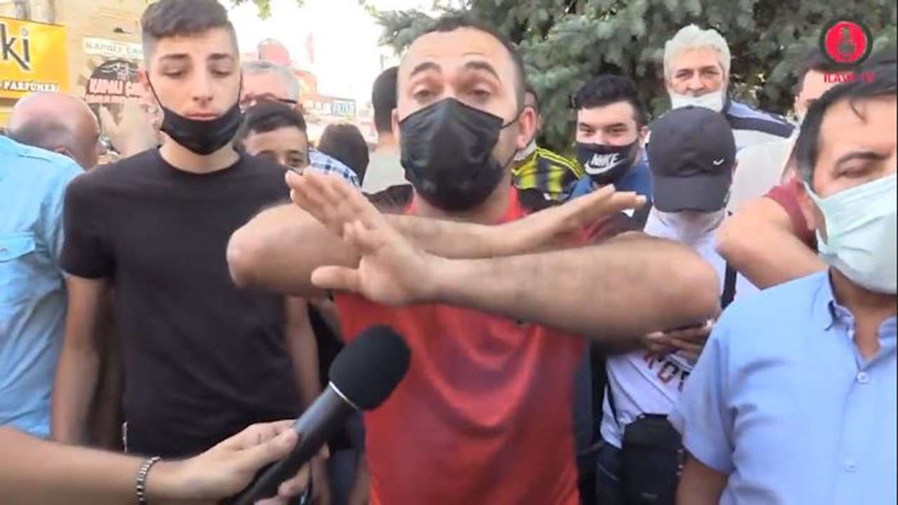 Kayseri'de yapılan sokak röportajından: "Burası Kayseri, AK Parti'nin kalesi. AK Parti Kayseri'de bitti"