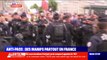 Manifestations anti-pass sanitaire: l'un des cortèges parisiens s'élance dans le 17ème arrondissement de la capitale