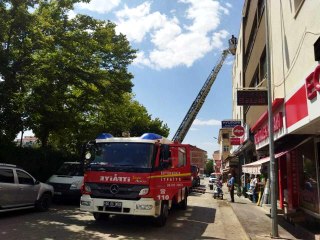Son dakika haber: Lokanta bacasından çıkan yangın paniğe neden oldu