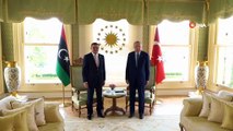 Cumhurbaşkanı Erdoğan Libya Başbakanı Abdülhamid Dibeybe ile görüştü