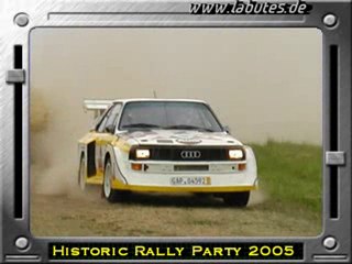 Audi S1 - Eifel Historic Rally Party 2005