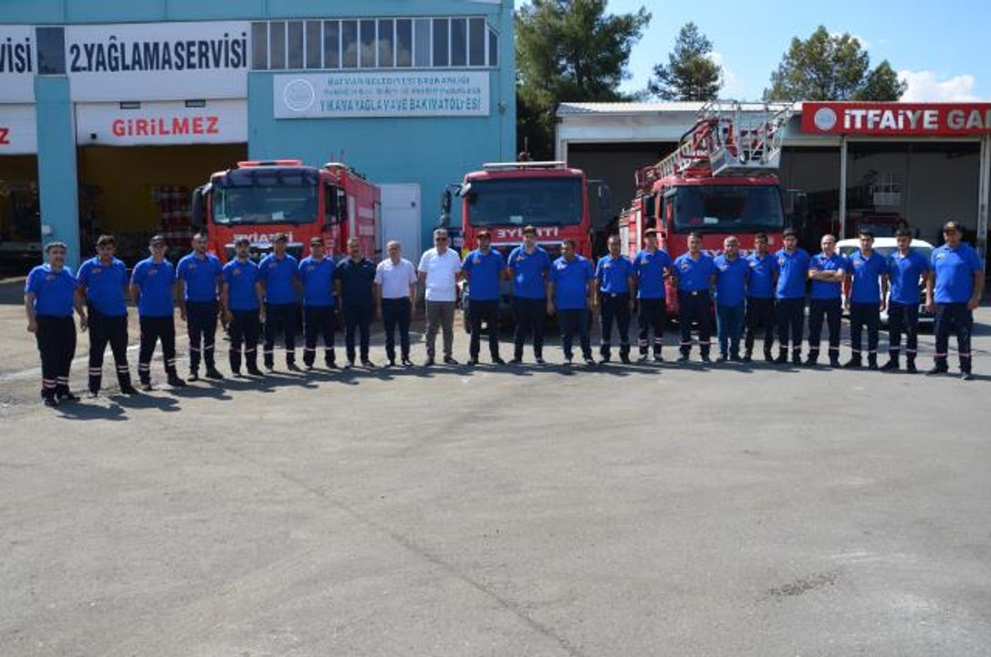 Batman'dan Antalya'daki yangın söndürme çalışmalarına destek