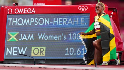 Tokyo 2020, podio giamaicano per i 100 metri femminili