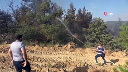 Uşak’ta çıkan orman yangını kontrol altına alındı