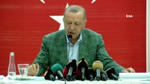 Cumhurbaşkanı Erdoğan: “Ormanlarımızı yakanları bulmak boynumuzun borcu.”