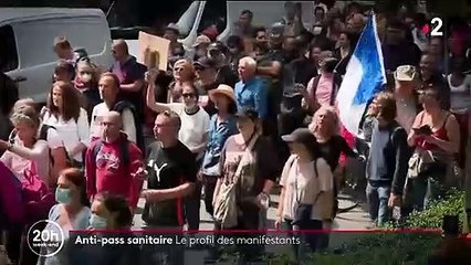 Manifestations anti-pass sanitaire : quels sont les profils des opposants ?