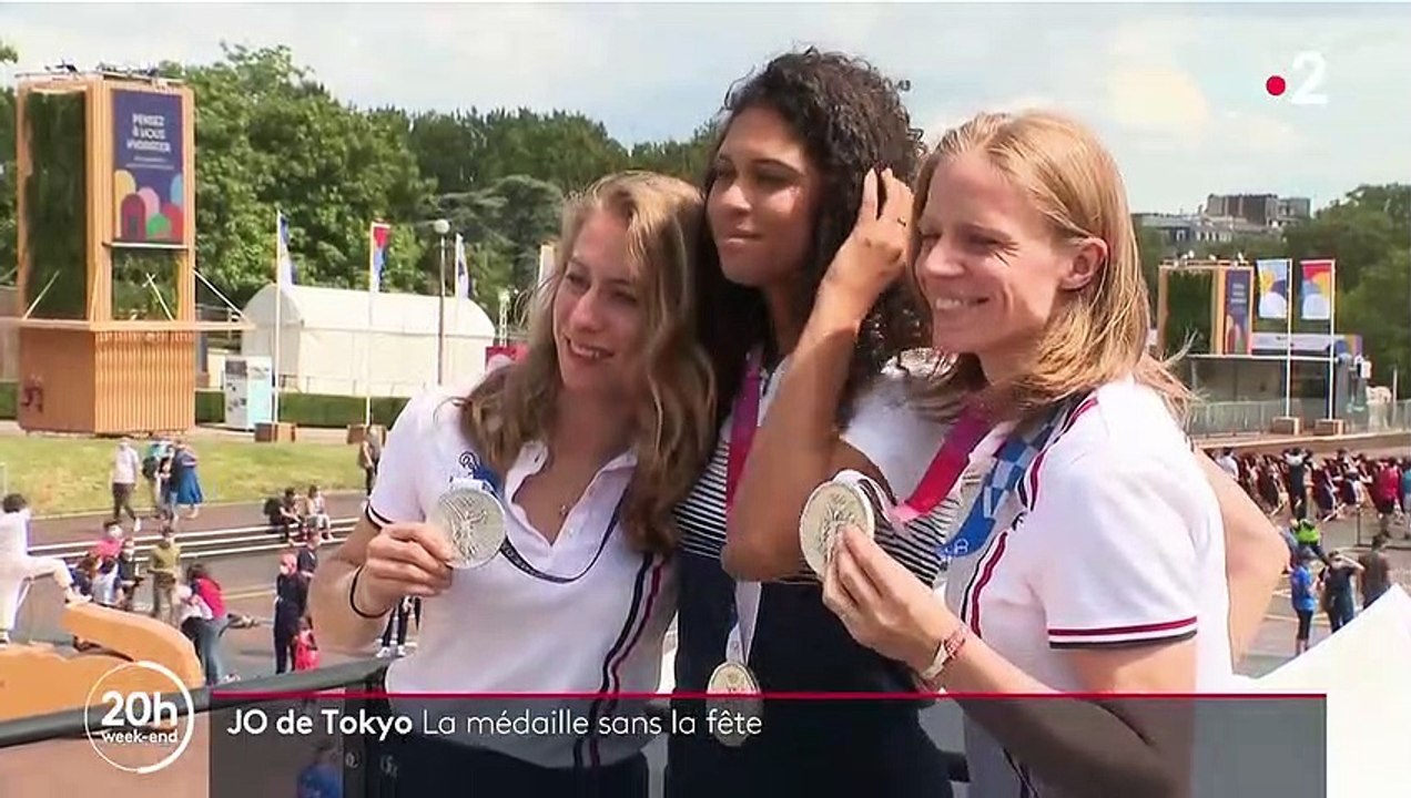 Jeux olympiques : les athlètes français de retour avec leur médaille, mais sans la fête