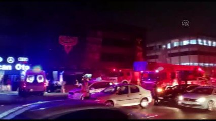Başakşehir'deki bir restoranda çıkan yangın söndürüldü