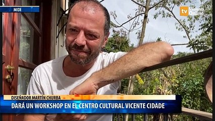 Dará un Workshop en el Centro Cultural Vicente Cidade