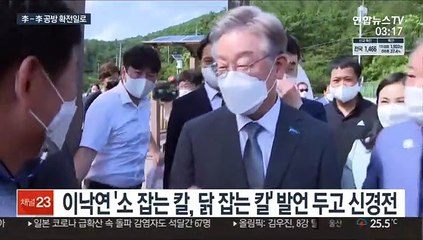 이재명-이낙연 '소·닭' 논쟁까지…공약이행률 확전