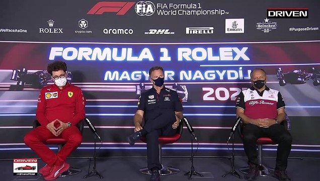 F1 2021 Hungarian GP - Friday (Team Principals) Press Conference - Part 1