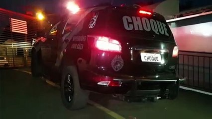 Idosa é detida pelo Pelotão de Choque na rodoviária de Cascavel