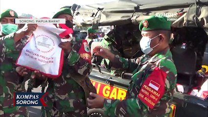 Pedagang Mama Papua Di Sorong Terima Bantuan Presiden