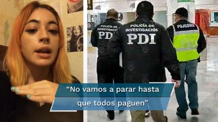"No vamos a parar hasta que todos paguen", dice Ainara tras detención de Axel "N"