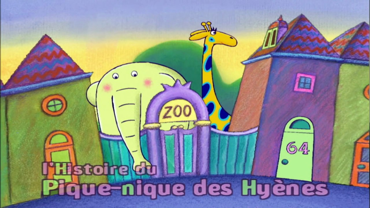 64 Rue du Zoo - L'histoire du pique -nique des hyènes S02E24 HD   Dessin animé en français
