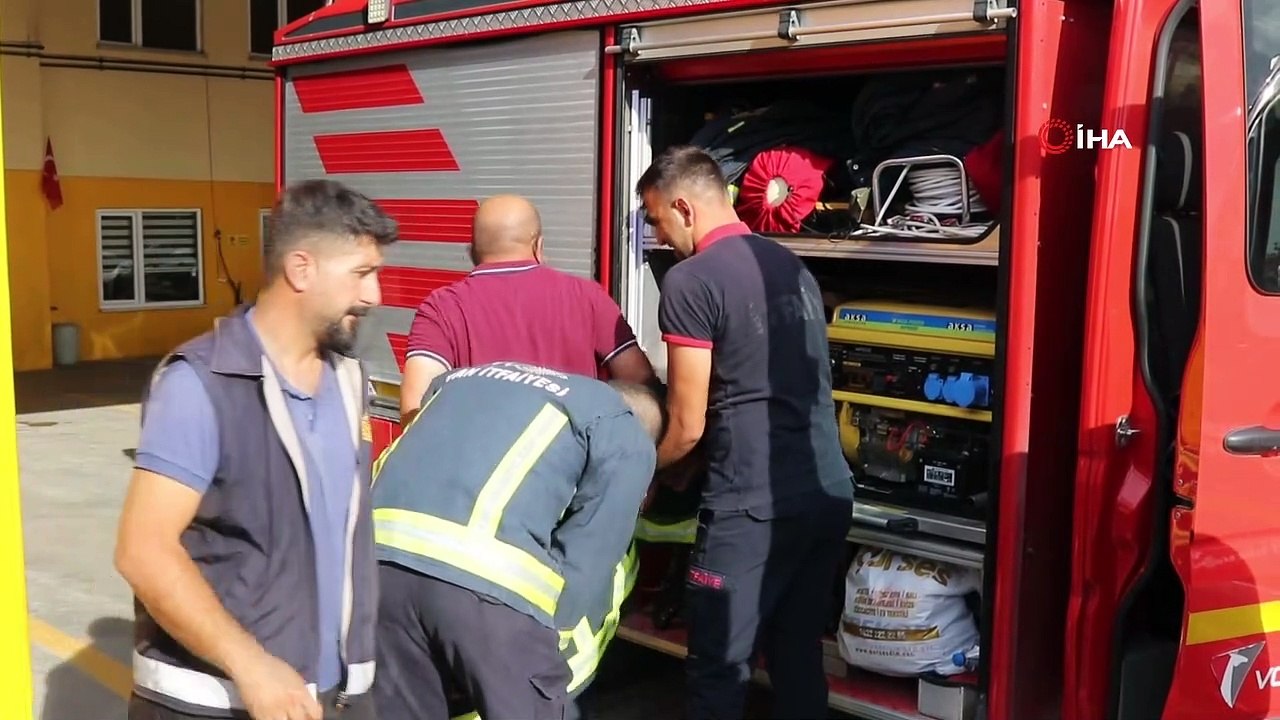 Van Büyükşehir Belediyesi'nden Antalya'daki yangın söndürme çalışmalarına destek