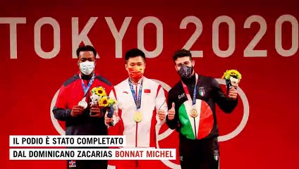 Nino Pizzolato, bronzo nel sollevamento pesi: "Ho provato a prendermi l'oro"