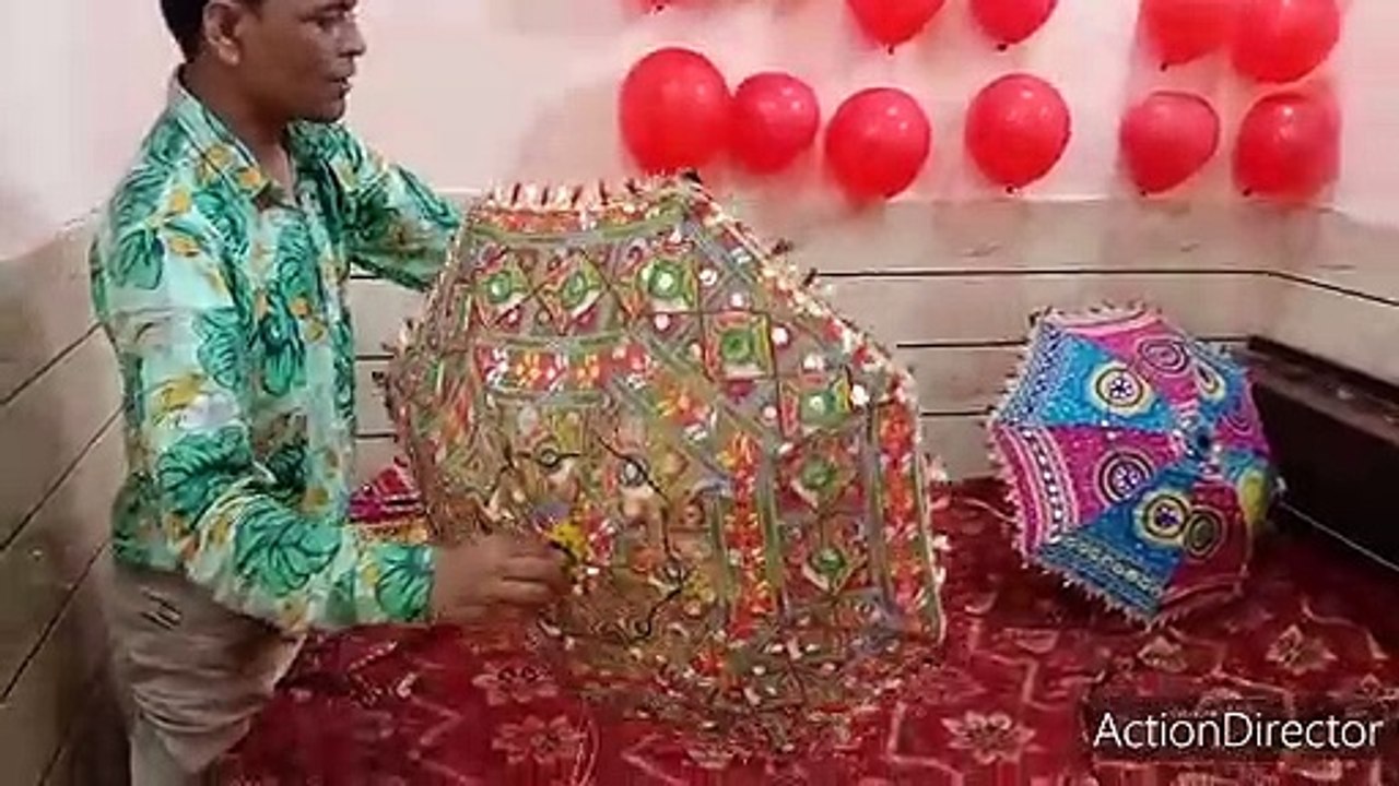Marriage and party umbrella ☔ decorate just few minutes