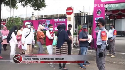 Kapolri: Program Vaksinasi Mutlak Diperlukan