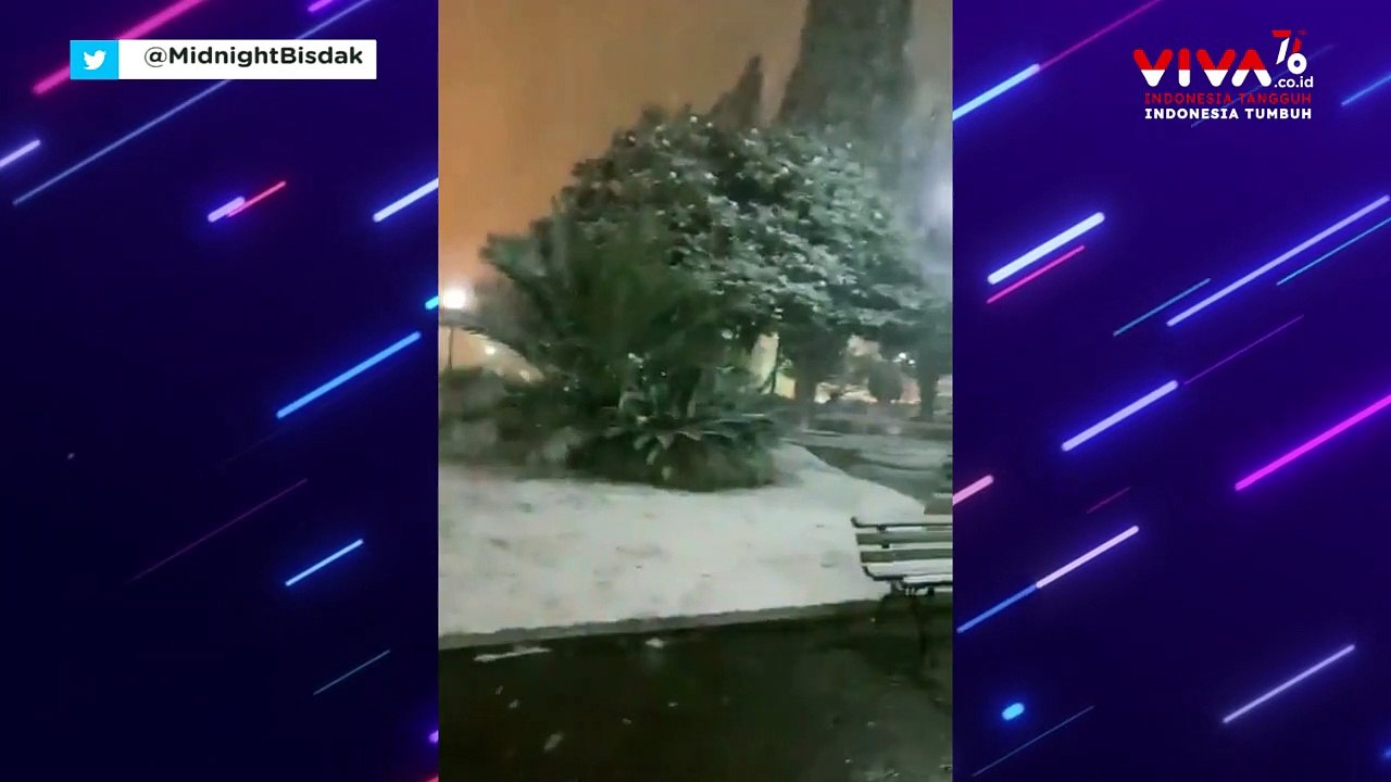 Cuaca Dunia Mulai Kacau! Brasil Diguyur Hujan Salju