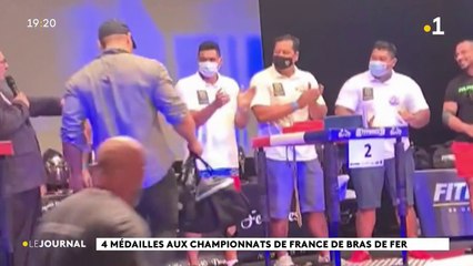 Tepa Teuru, Champion de France de bras de Fer sportif 2021