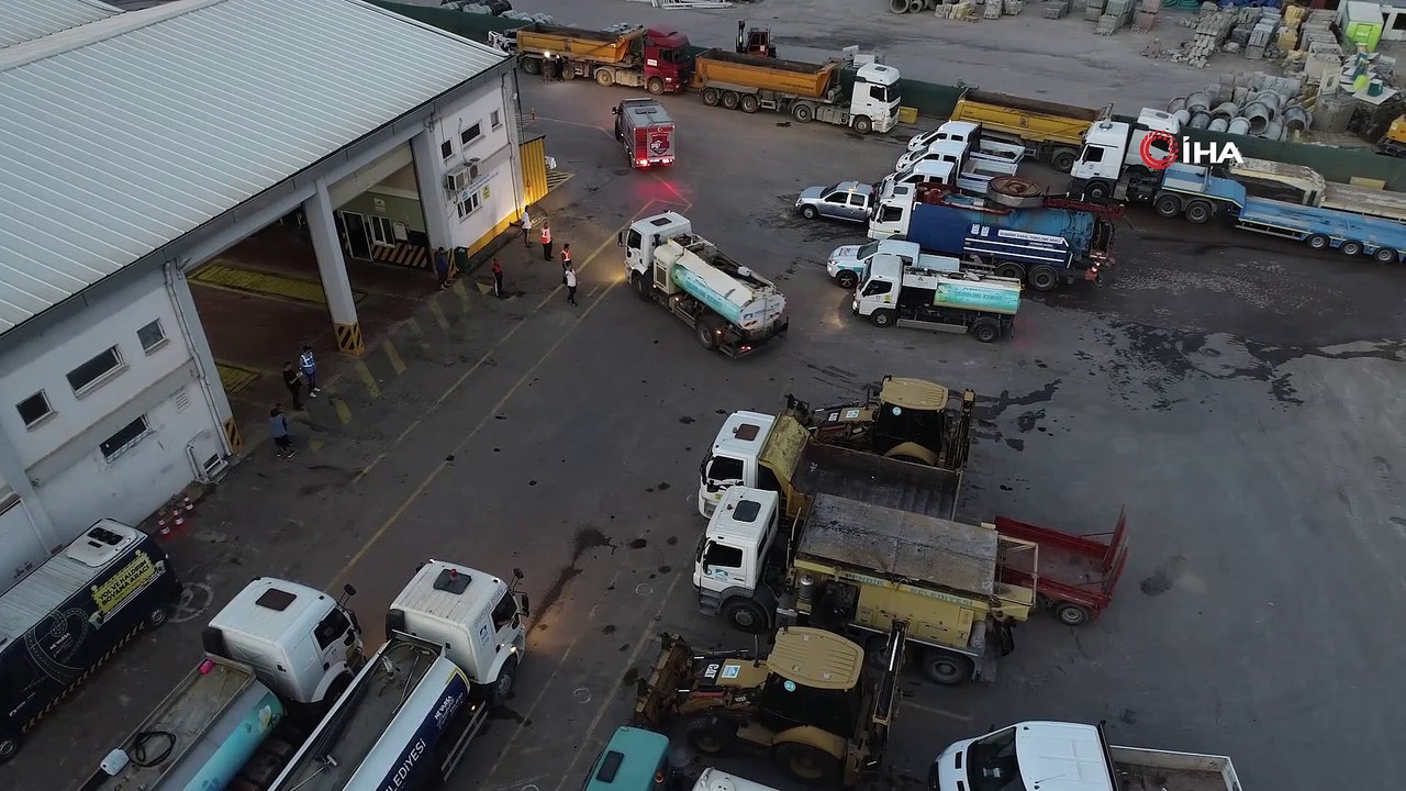 Antalya’daki yangını söndürme çalışmalarına Pendik Belediyesi'nden destek