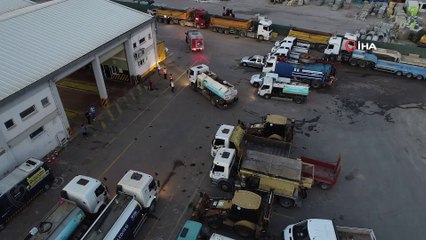 Antalya’daki yangını söndürme çalışmalarına Pendik Belediyesi'nden destek