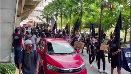 Warga Malaysia Demo Pemerintah Cabut Kebijakan Lockdown