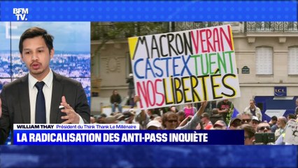 La radicalisation des anti-pass inquiète - 01/08