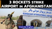 3 rockets strike Kandahar Airport in Afghanistan overnight; All flights cancelled | Oneindia News