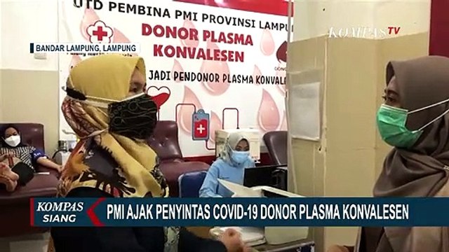 PMI Ajak Penyintas Covid-19 Donor Plasma Konvalesen Ditengah Permintaan yang Meningkat