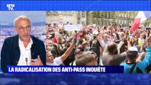 La radicalisation du mouvement anti-pass inquiète - 01/08