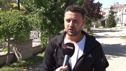 Kışlada yangın çıkarmaya çalışan şahsın yakalanmasına yardım eden genç, o anları anlattı