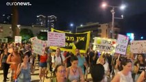 فيديو: مظاهرات في إسرائيل احتجاجا على إعادة فرض قيود كوفيد-19