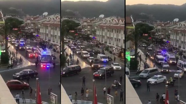 Erdoğan’ın Marmaris konvoyunu tepki: Bir tek yangın söndürme uçağı almaya parası yok