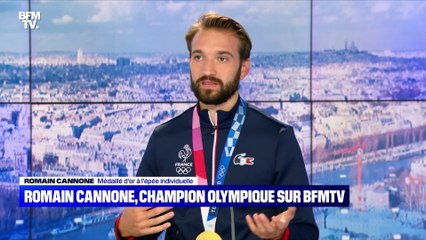 JO Tokyo : Romain Cannone, champion olympique sur BFMTV - 01/08