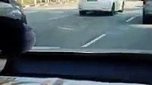 Car at Jalan Anak Bukit Burst into flames, driver runs for his life