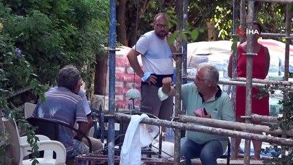12 metre yükseklikteki iskeleden düşen işçi hayatını kaybetti