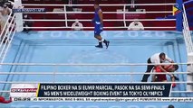 Filipino boxer na si Eumir Marcial, pasok na sa semi-finals ng men's middleweight boxing event sa Tokyo Olympics