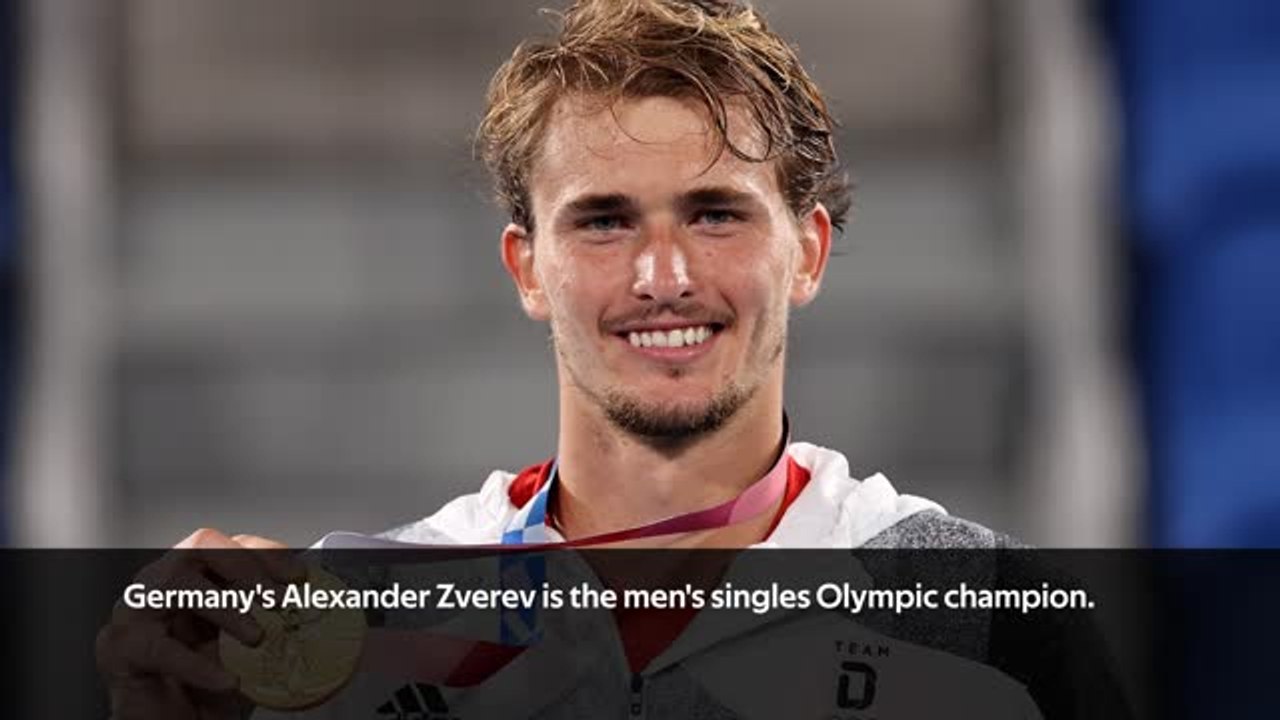 Alexander Zverev is the men's singles Olympic champion